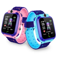 New Smart Watch For Kids Q12 Smart Watches For Boys Girl Smartwatch GPS Tracker Watch Wrist Mobile Camera Cell Phone Best Gift