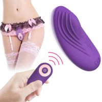Vibrating Panties Dildo Clitoris Vibrator G-spot Butterfly Vibrators Rechargeable Sex Toys For Female Masturbators Vagina Orgasm