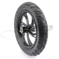 Motorcycle accessories 12 1/2X2 1/4 Wheel Tire &amp; Inner Tube Rim Set fits electric scooters E-bike folding bicycles