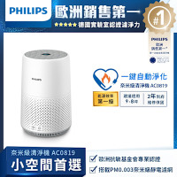 飛利浦PHILIPS 9坪奈米級空氣清淨機 AC0819/80 抗病毒首選