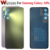 New 6.7" For Samsung Galaxy A05s A057 Battery Back Cover Rear Door Glass Panel Housing Case Replace For Samsung A05s Back Cover