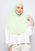 My Daily Hijab Kana Bergo Spandek Mint