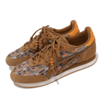 【asics 亞瑟士】休閒鞋 Tarther OG 男鞋 亞瑟士 復刻 虎走 麂皮 穿搭 棕 橘(1193A160200)