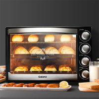 Household Electric Ovens for Kitchen 40L Large Capacity Baking Pizza Oven Toaster Air Fryer Microwave Oven Kitchen Accessories