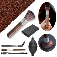 6 Pieces Professional Espresso Brush Kit with Air Blower Blaster Coffee Grinder Machine Cleaning Bru