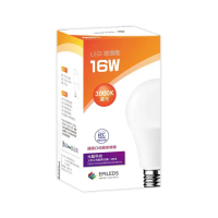 【光鋐科技】16W LED燈泡 無藍光危害 E27燈頭 全電壓(12入組)