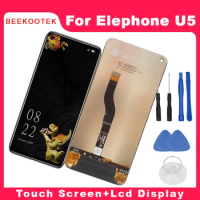 BEEKOOTEK Original New Elephone U5 LCD Display+Touch Screen LCD Digitizer Glass Panel Replacement For Elephone U5 Phone