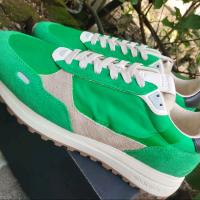 SEPATU SNEAKER WOOLRICH GREEN sol VIBRAM