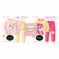 [READY] PIYAMA BAJU TIDUR ANAK CEWE GLOW IN THE DARK IMPORT JW JUNIOR WARDROBE 272 E,F,G,H Fz UNICOR