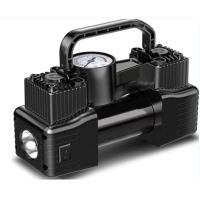 Pompa Ban Kompresor Angin 2 Silinder Pompa Angin Mini Heavy Duty Air Compressor