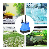 25W 1800L/H Submersible Water Pump Mini Fountain Pump for Aquarium Fish Tank Pond Water Gardens Hydroponic Systems