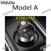 Bluetooth speakerphone speaker car bluetooth receiver MP3 player with car charger music U disk multi-functional stereo CD50 Q06