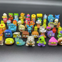 50Pcs/lot New Popular Cartoon Anime Action Figures Toys Garbage Moose The Grossery Gang Model Toy Dolls Kids Christmas Gift