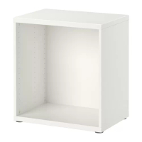 BESTÅ 櫃框, 白色, 60x40x64 公分