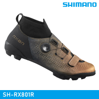城市綠洲 SHIMANO SH-RX801R SPD自行車卡鞋 / 金屬澄(車鞋 自行車鞋 卡式車鞋)