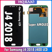 5.5inch Super AMOLED For Samsung J4 2018 J400F SM-J400F LCD Display Touch Screen For Samsung J400 Digitizer Assembly