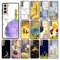 The little prince Black Phone Cover For samsung galaxy S24 ULTRA S23PLUS S21 S20fe S20ULTRA S21Fe S22PLUS S23ULTRA coque case