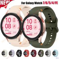 Dây đeo thể thao silicon chống nước cho Samsung Galaxy Watch 7 FE 6 4 5 Pro 44mm 44mm / Classic 43 4