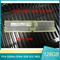 128G 128GB 2S2RX4 PC4-3200AA DDR4 3200 ECC REG For Samsung Memory High Quality Fast Ship