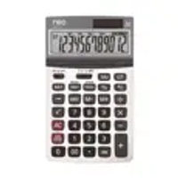 เครื่องคิดเลข 12 หลัก นีโอ รุ่น 2321T-12 สีเงิน