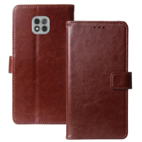 Wallet Case for Motorola Moto G Power 2021 6.6" Leather Phone Bag Flip Cover Coque Full Protector