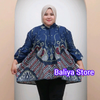 Blouse Batik Mahalini terbaru Katun