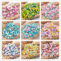 50g Polymer Clay Slices Resin Pearl Beads Sprinkles For Slimes Filling Resin Epoxy DIY Filler Christmas Halloween Accessories