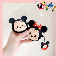 Disney For Airpods Pro 2 Case,Cute 3D Mickey Minnie For Airpods 3 Case,Soft Silicone Shockproof Earphone Cover For Airpods Case