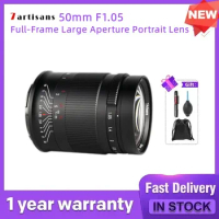 7artisans 50mm F1.05 Full-Frame Large Aperture Portrait Lens for Sony E for Canon RF Nikon Z Leica L for Sigma Camera