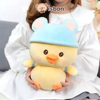 ISTANA BONEKA Bebek Duduk With Pelampung Sit Pee Wee Duck Kuning Berenang Mainan Anak Hadiah Spesial