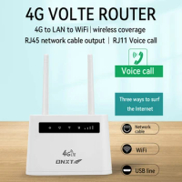 4G LTE Wireless Internet Router 2 Antennas 150Mbps WiFi Modem Router RJ11 RJ45 Ports with SIM Card S