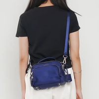 Tas TUMI TAMY NAVY NYLON CROSS BODY BAG 100% ORIGINAL 19X5X15CM