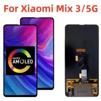 Super AMOLED LCD For Xiaomi Mix 3 LCD Display Touch Screen Digitizer Assembly For MI MIX 3 Mix3 5G LCD Replacement Parts