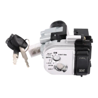 Ignition Switch Barrel Lock With Keys For Honda PCX 125 150 2010 2011 2012 2013