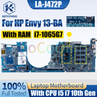 LA-J472P For HP Envy 13-BA Notebook Mainboard i5-1035G1 i7-1065G7 With RAM L94591-601 L94589-601 Laptop Motherboard Full Tested