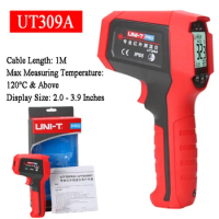 UNI-T UT309A Professional IR Thermometer Non-Contact Temperature Industry Meter Infrared Temperature Data Hold Display