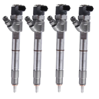 4PCS 0445110677 New Diesel Fuel Injector For Mercedes C E S Class 2.2 2.7CDI Replacement Parts