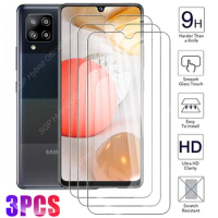 3 Pcs A 42 9H Protective Glass For Samsung Galaxy A42 5G Screen Protector Glas On A4 4 2 A426B A426B/DS A4260 6.6" Tempered Film