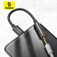 Baseus Type C to 3.5 Jack Earphone USB-C Type C to 3.5mm Headphone AUX Adapter Audio Cable for Huawei P40 P30 Pro Xiaomi 10 9