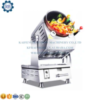 High Capacity Stainless Steel Industrial Automatic Cooking Wok Cooking Machine/ Green Tea Intelligent Cooking Machine