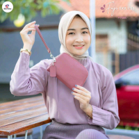 Fuji Pouch by Biru Tsabita Dompet Muat HP Murah Meriah Wanita