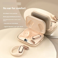 Alat Dengar Bluetooth Gantung Atas Telinga, S108, Selesa Dipakai, Kualiti Bunyi Tinggi, Bluetooth 5.