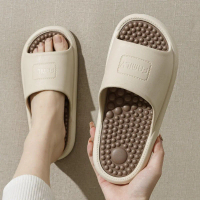 Dép Lê Nữ Quai Ngang Chống Trượt Mát Xa  Đi Trong Nhà Êm Chân Đi Trong Nhà Home Cao Cấp Mã Dp03 - Ly