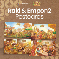 ACARAKI Postcard Raki & Empon Empon