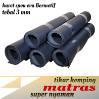 Matras Tikar Kemping Martas Pantai Lesehan Nyaman Berkualitas Bahan Karet Spon Eva Motif Ringan Muda