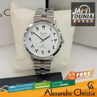 JAM TANGAN PRIA ALEXANDRE CHRISTIE PRIMO ARABIC ORIGINAL SILVER 1007 AC 1007 AC1007 ACF1007 JAM AC P