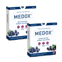 【Isbjorn挪威北極熊保健專家】Medox 莓達斯藍莓花青素膠囊兩盒優惠組(兩盒共60顆)
