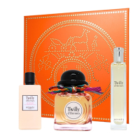 Hermes 愛馬仕 Twilly 絲巾淡香精禮盒(85ml+15ml+身體乳80ml) 平行輸入