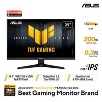 Asus TUF Gaming Monitor VG259Q5A [24.5" Inch|Fast IPS|Refresh Rate 200Hz]