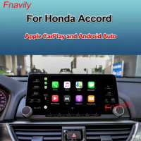 Fnavily OEM Retrofit Wireless CarPlay Box Waze Google Map For Honda Accord Apple CarPlay And Android Auto Retrofit Kit -2020